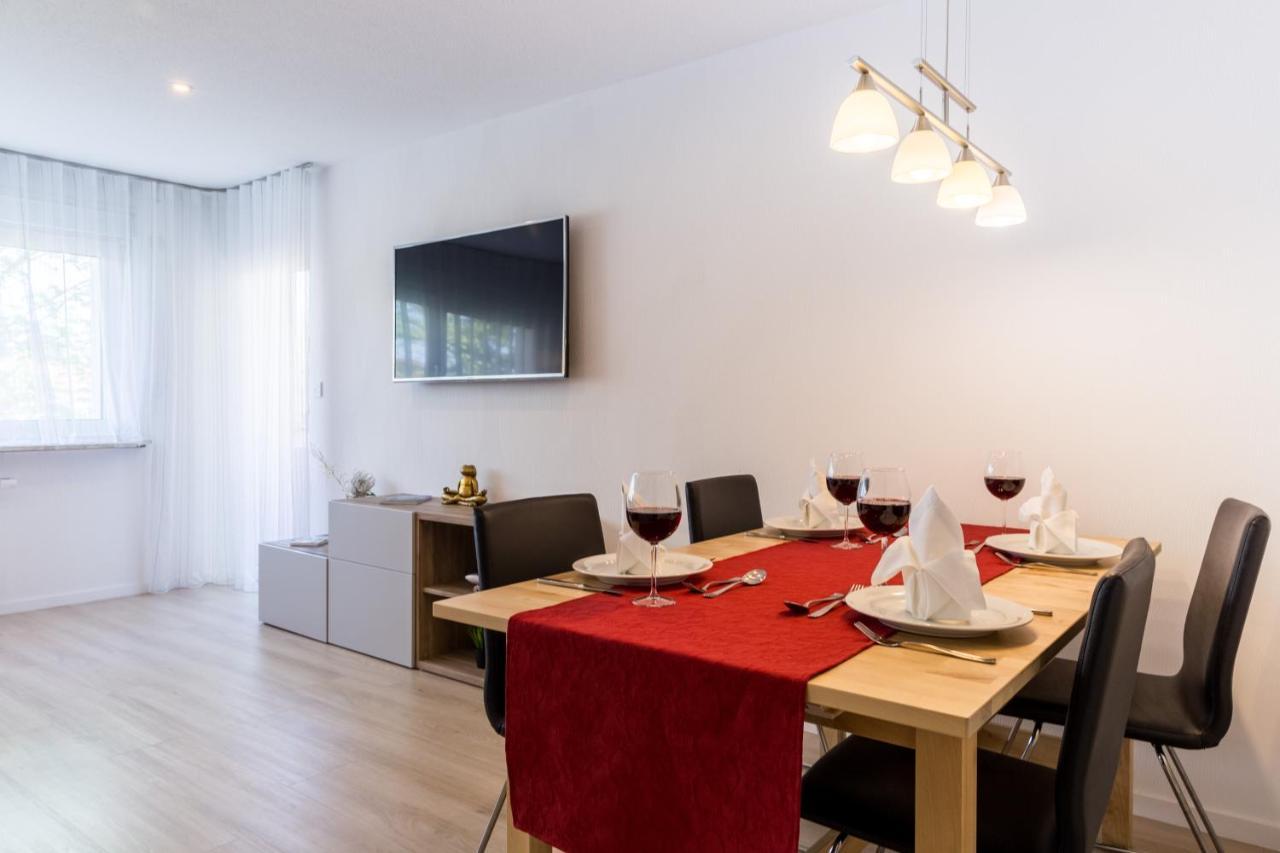 Apartment Eastside mit 3 Zimmern für bis zu 5 Personen mit Balkon Friedrichshafen Exterior foto