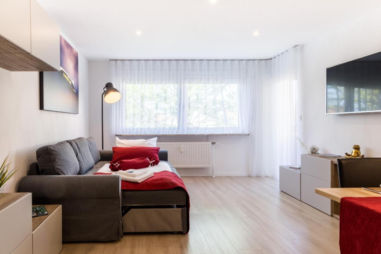 Apartment Eastside mit 3 Zimmern für bis zu 5 Personen mit Balkon Friedrichshafen Exterior foto